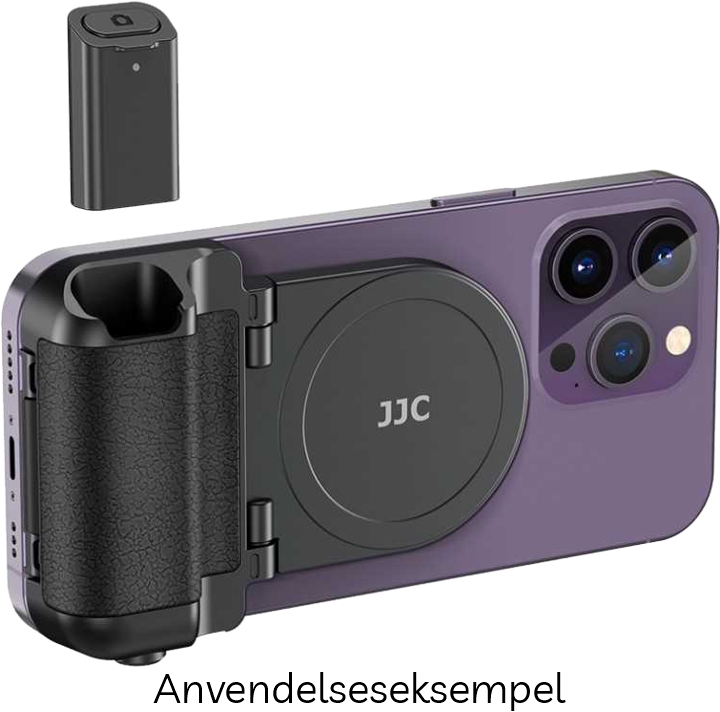 JJC Magnetisk Greb til Smartphone m/ udløser - Black (Sort)